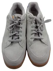 Vorschaubild 2 von Sneaker Low Herren Gr. 45.5 Grau Wildleder Gummisohle Blau