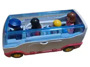 Vorschaubild 1 von 1.2.3 Reisebus Bus mit 4 Figuren Kunststoff Mehrfarbig