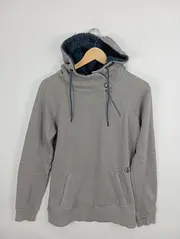 Vorschaubild 2 von Damen Kapuzenpullover Hoodie Gr. 38/M Grau Casual