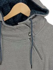 Vorschaubild 3 von Damen Kapuzenpullover Hoodie Gr. 38/M Grau Casual