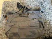 Vorschaubild 3 von Umhängetasche Grau Praktisch Damen Messenger Bag Stoff 45x32cm