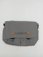 Vorschaubild 2 von Umhängetasche Grau Praktisch Damen Messenger Bag Stoff 45x32cm