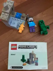 Vorschaubild 6 von Minecraft Bauset 30647 Steve & Creeper Mehrfarbig Kinder