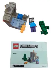 Vorschaubild 1 von Minecraft Bauset 30647 Steve & Creeper Mehrfarbig Kinder