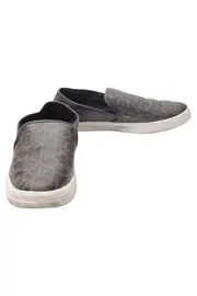 Vorschaubild 2 von Slipper Damen Braun Logo-Print Casual Freizeit Gr. 38