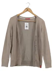 Vorschaubild 1 von EDC Damen Strickjacke Cardigan Gr. 36/S Beige Basic