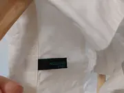 Vorschaubild 5 von BENETTON Damen Hemdbluse Gr. 36/S Weiß Basic Langarm Baumwolle
