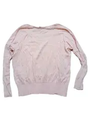 Vorschaubild 2 von Damen Pullover Langarm Rosa Gr. S 36 Baumwolle Casual Alltag