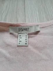 Vorschaubild 5 von Damen Pullover Langarm Rosa Gr. S 36 Baumwolle Casual Alltag