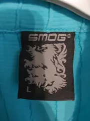 Vorschaubild 3 von Herren Poloshirt Türkis Gr. L Kurzarm Print Business Class