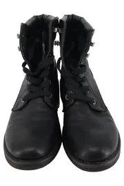Vorschaubild 2 von Stiefel Damen Gr. 36 Schwarz Casual Schnürstiefel
