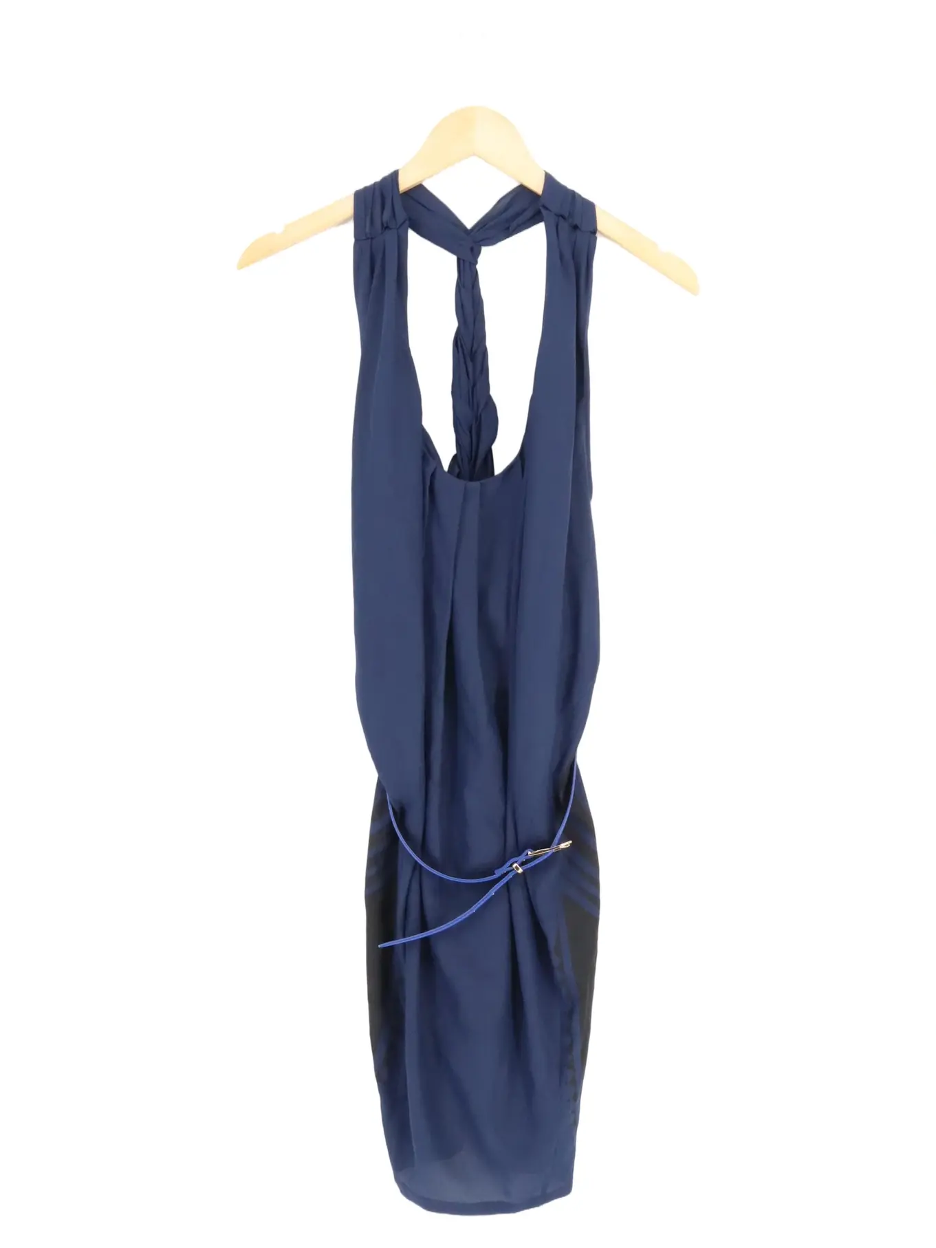 ACNE STUDIOS ACNE Cocktailkleid Damen 36/S Blau Elegant Neckholder