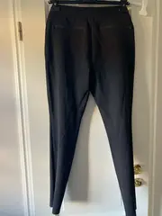Vorschaubild 2 von Stoffhose Damen Gr. 38 Grau Business Reißverschluss-Taschen