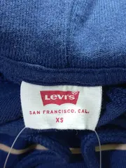 Vorschaubild 3 von LEVIS Herren Kapuzenpullover Hoodie Blau Gr. 44/XS Logo-Print Casual