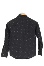 Vorschaubild 2 von Kinder Freizeithemd Gr. 146 Blau gepunktet Langarm Preppy