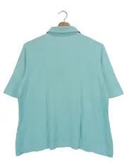 Vorschaubild 2 von Damen T-Shirt Gr. 44/L Blau Klassisch Casual Kurzarm