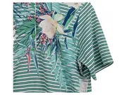 Vorschaubild 4 von Damen Poloshirt Gr. 42;XL Mehrfarbig Blumenmuster Casual