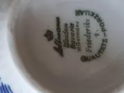 Vorschaubild 4 von Lellmann Milchkännchen blau-weiß gemustert Porzellan Klassisch Friederike