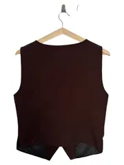 Vorschaubild 2 von Damen Business Anzugweste Braun Gr. 36/S Elegant