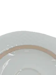 Vorschaubild 3 von Leonard Paris Untertasse Estoril Weiß Beige 16 cm Porzellan