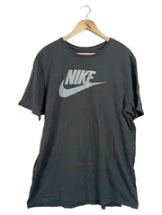 Vorschaubild 1 von Herren T-Shirt Grau Sportlich Logo-Print Gr. XL