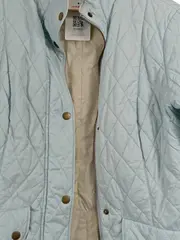 Vorschaubild 5 von Damen Steppjacke Gr. 40/L Hellblau Mint Quilted Jacket