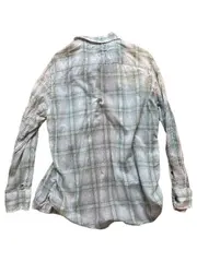 Vorschaubild 3 von Herren Freizeithemd Kariert Grün Gr. L Custom Fit
