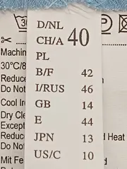 Vorschaubild 4 von Damen Bluse Gr. 40/L Blau Business Elegant Langarm Polyester