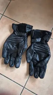 Vorschaubild 3 von Motorradhandschuhe Leder Schwarz XL Knöchelschutz Mesh