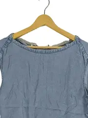 Vorschaubild 2 von Damen Jumpsuit Overall Gr. 28 Blau Lyocell Casual