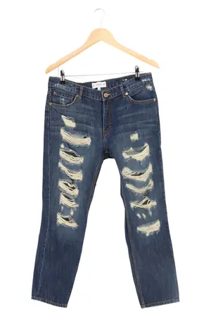 MANGO Destroyed Jeans