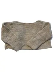 Vorschaubild 3 von Knitwear Strickjacke Bolero Mädchen Gr. 86 Beige Baumwolle