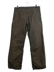 Vorschaubild 1 von Herren Stoffhose W32/L30 Oliv Baumwolle Casual Essential