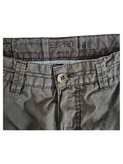 Vorschaubild 2 von Herren Stoffhose W32/L30 Oliv Baumwolle Casual Essential