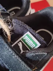 Vorschaubild 3 von Sneaker Low Wildleder Klettverschluss Kinder Gr. 23 Schwarz