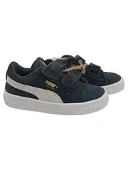 Vorschaubild 1 von Sneaker Low Wildleder Klettverschluss Kinder Gr. 23 Schwarz