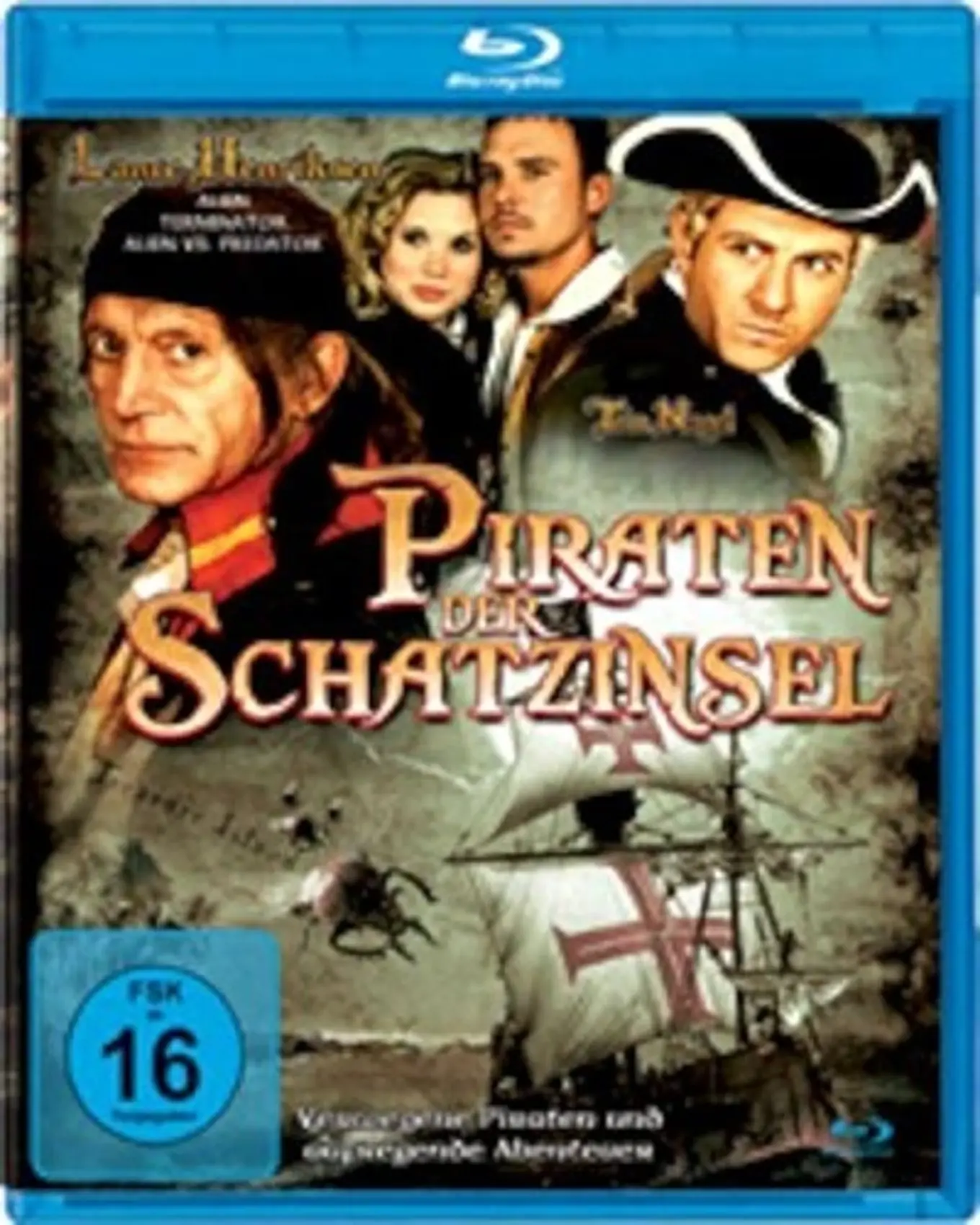 Piraten der Schatzinsel Blu-ray Lance Henriksen Abenteuer Film Deutsch Englisch