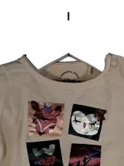 Vorschaubild 3 von Langarmshirt Baby Mädchen Gr. 68 Beige Tiermotive Eule Fuchs