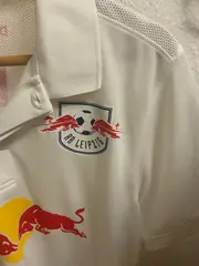 Vorschaubild 2 von RB Leipzig Trikot Herren Gr. S Weiß Fußball Red Bull Dri-Fit