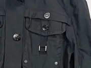 Vorschaubild 4 von Damen Outdoorjacke Gr. 40/L Oliv Polyester Gürtel Kapuze