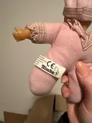 Vorschaubild 3 von Baby Puppe Mädchen Stoffpuppe Rosa Kleinkind Spielzeug 17cm