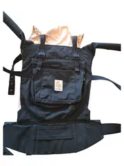 Vorschaubild 1 von Original Babytrage Baumwolle Bauchtrage Rückentrage Schwarz