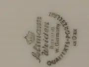 Vorschaubild 5 von Unterteller Kaffeetasse Teetasse Blumenmuster Porzellan Weiß