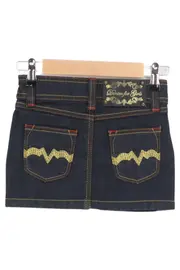 Vorschaubild 2 von Kinder Jeansrock Blau Gr. 116 Casual Minirock Baumwolle