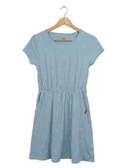 Vorschaubild 1 von Mädchen Sommerkleid Gr. 158/164 Blau Blumenmuster Baumwolle