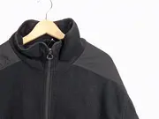Vorschaubild 2 von Herren Fleecejacke Outdoor Jacke Schwarz Gr. XXL