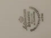 Vorschaubild 3 von Unterteller Porzellan Blumenmuster Klassisch Weiß 19cm