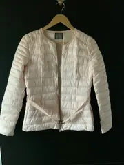 Vorschaubild 2 von Steppjacke Damen Rosa Gr. 38 M mit Gürtel Freizeit