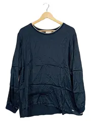 Vorschaubild 1 von Damen Sweatshirt Blau Modern Gr. XXL Viskose Langarm