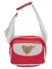 Vorschaubild 1 von Wickeltasche Rot Kariert Teddy Motiv Baby Kinder Tasche